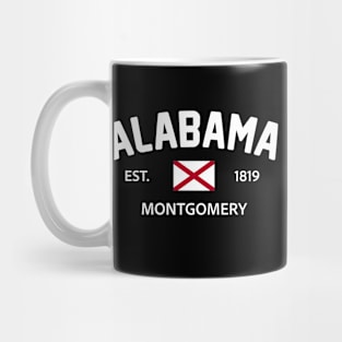 Alabama Collegiate Preppy Mug